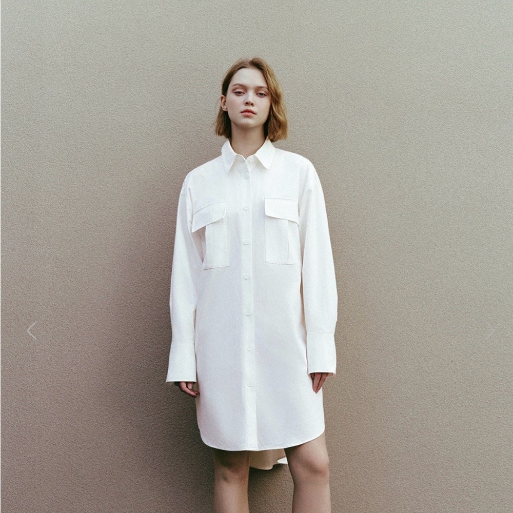 NWT Urban Revivo Button Up Straight Shirt Dress
